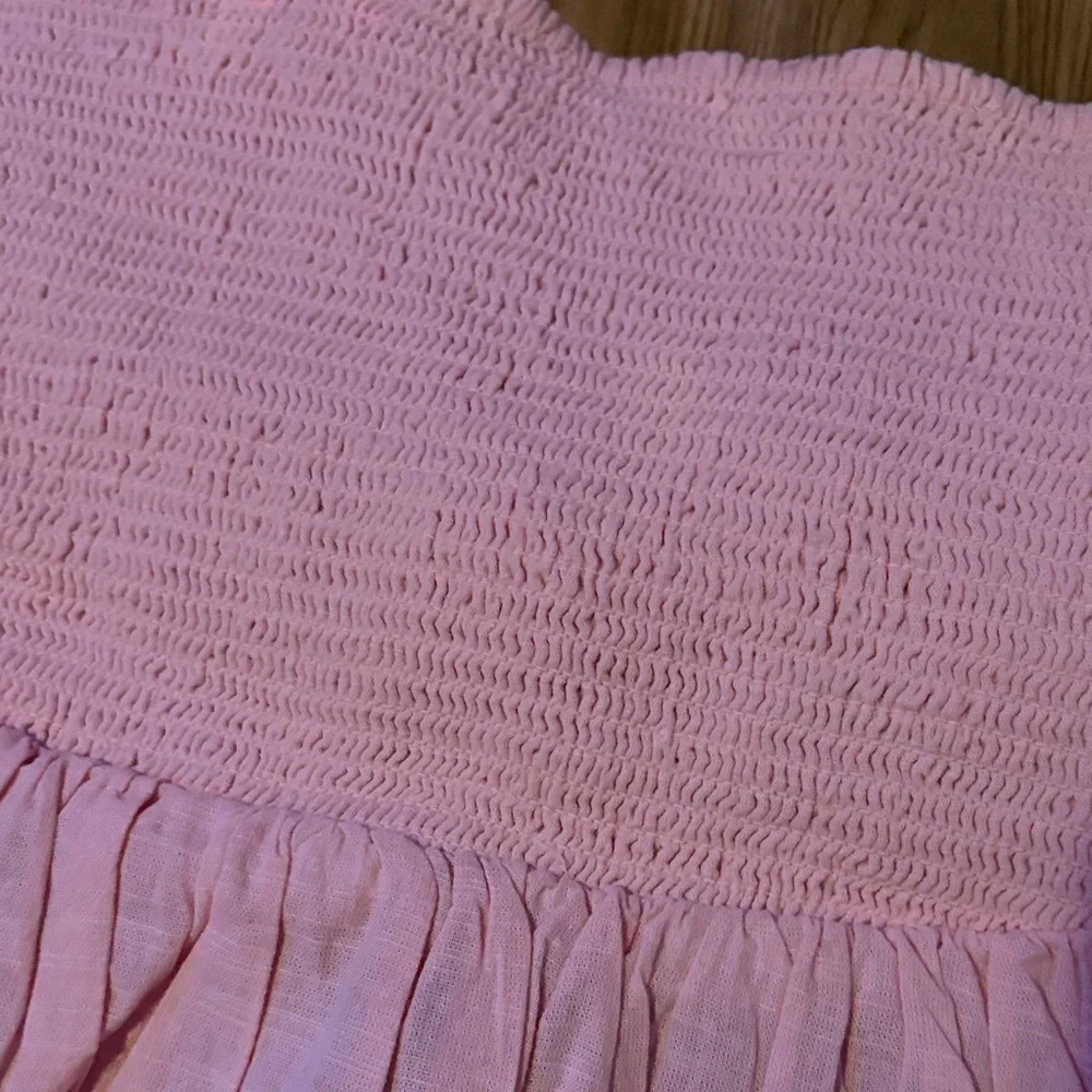 Pink Strapless Dress - Picture 4 of 10